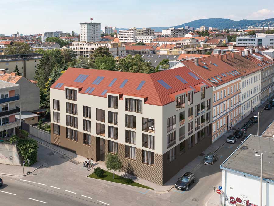 Bauträger - Neubauprojekt in Graz, Lend, Anlegerobjekt