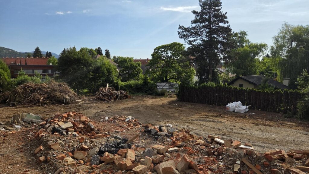 Hangweg 23 - Update - Baustelleneinrichtung