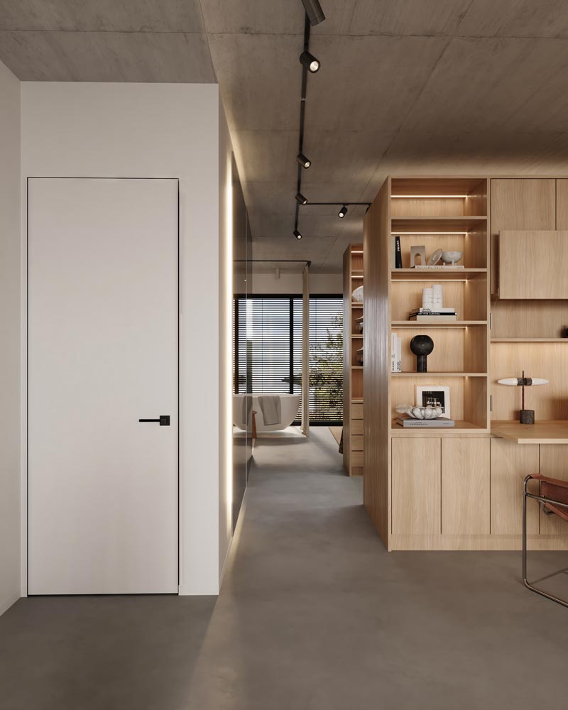 Kailoft---Open-Living-at-its-Best--Wohnraum-Durchsicht-von-vorne Ja. Es gibt ein durchdachtes Interior-Konzept,<br />
das du übernehmen oder individuell<br />
anpassen kannst.